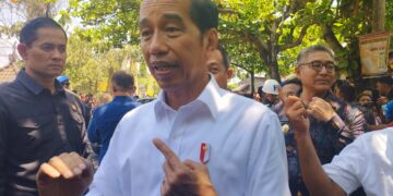 Presiden Jokowi saat kunjungan kerja di Bali. Foto: Balitopik