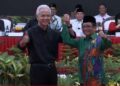 Ganjar Pranowo dan Mahfud MD. Foto: Tangkap Layar Youtube PDI Perjuangan