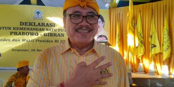 Ketua DPD Golkar Bali, Dr. Nyoman Sugawa Korry. Ist