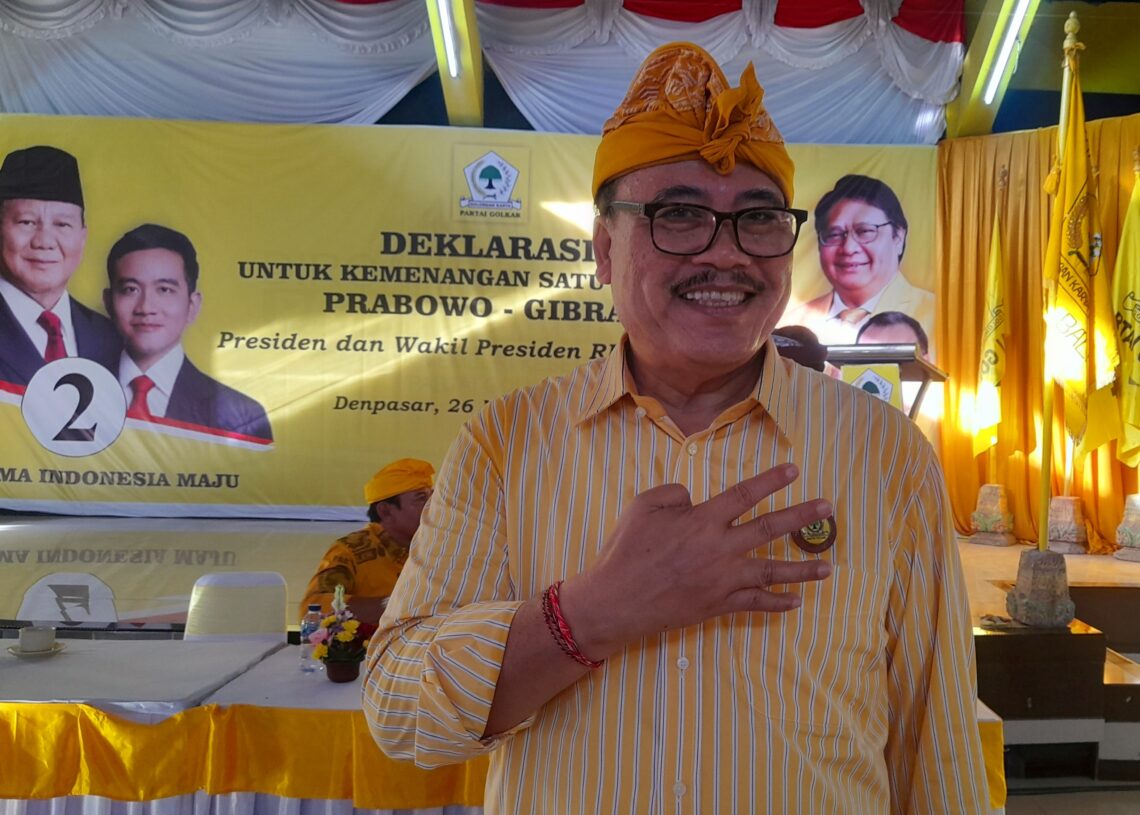 Ketua DPD Partai Golkar Bali, I Nyoman Sugawa Korry. Foto: BALItopik