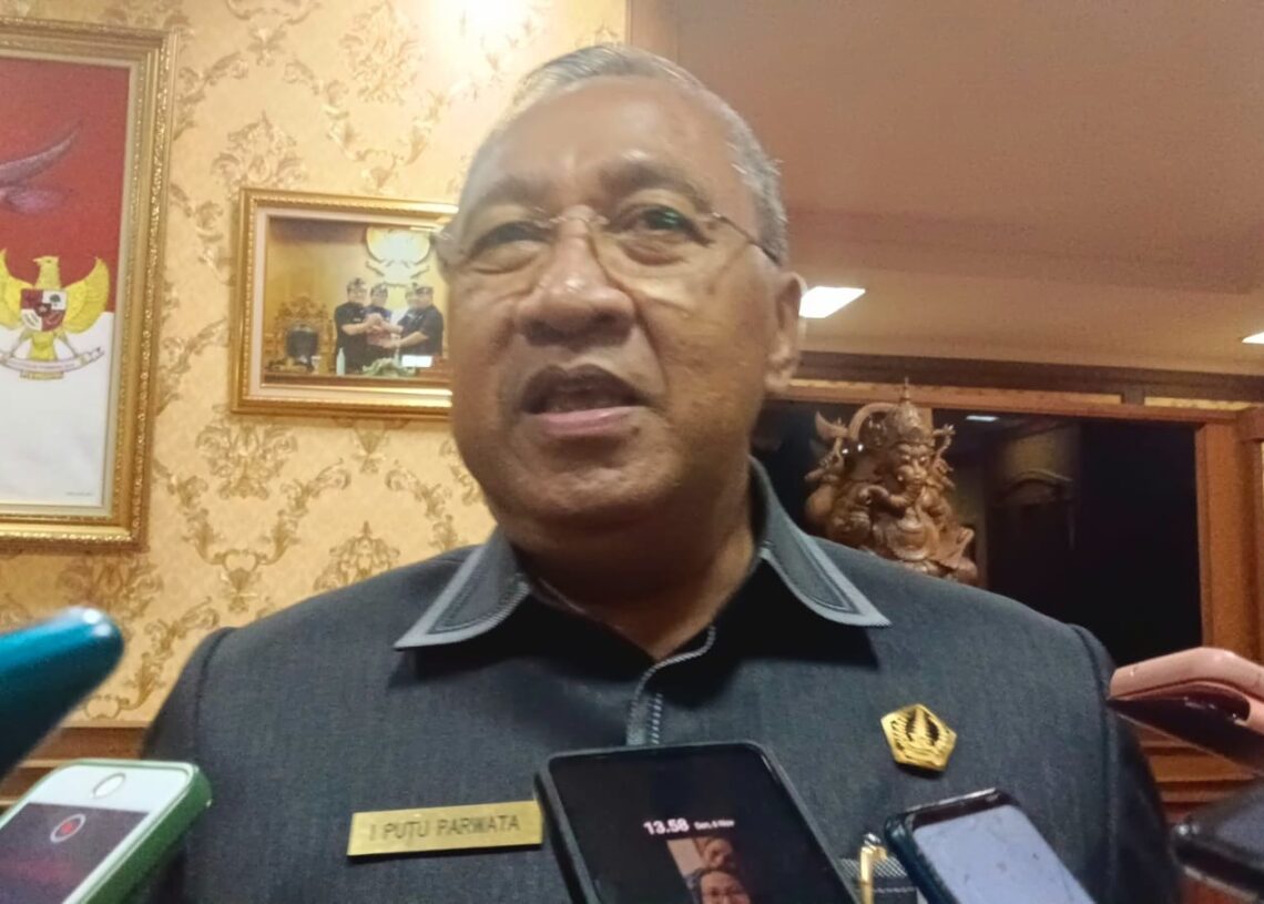 Ketua DPRD Kabupaten Badung, I Putu Parwata. Foto: BALItopik