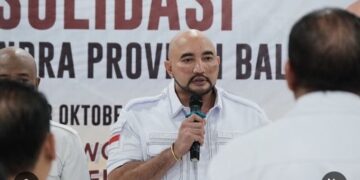 Ketua TKD Prabowo-Gibran Bali, Made Muliawan Arya alias De Gadjah. Instagram De Gadjah