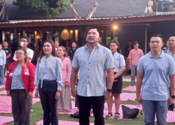 De Gadjah dalam acara BISTIK Sadar Memilih, Bali Metaksu. Balitopik.com
