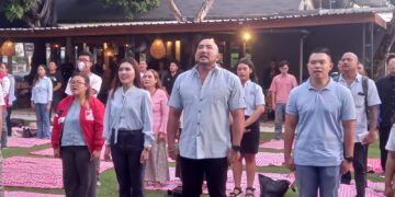 De Gadjah dalam acara BISTIK Sadar Memilih, Bali Metaksu. Balitopik.com