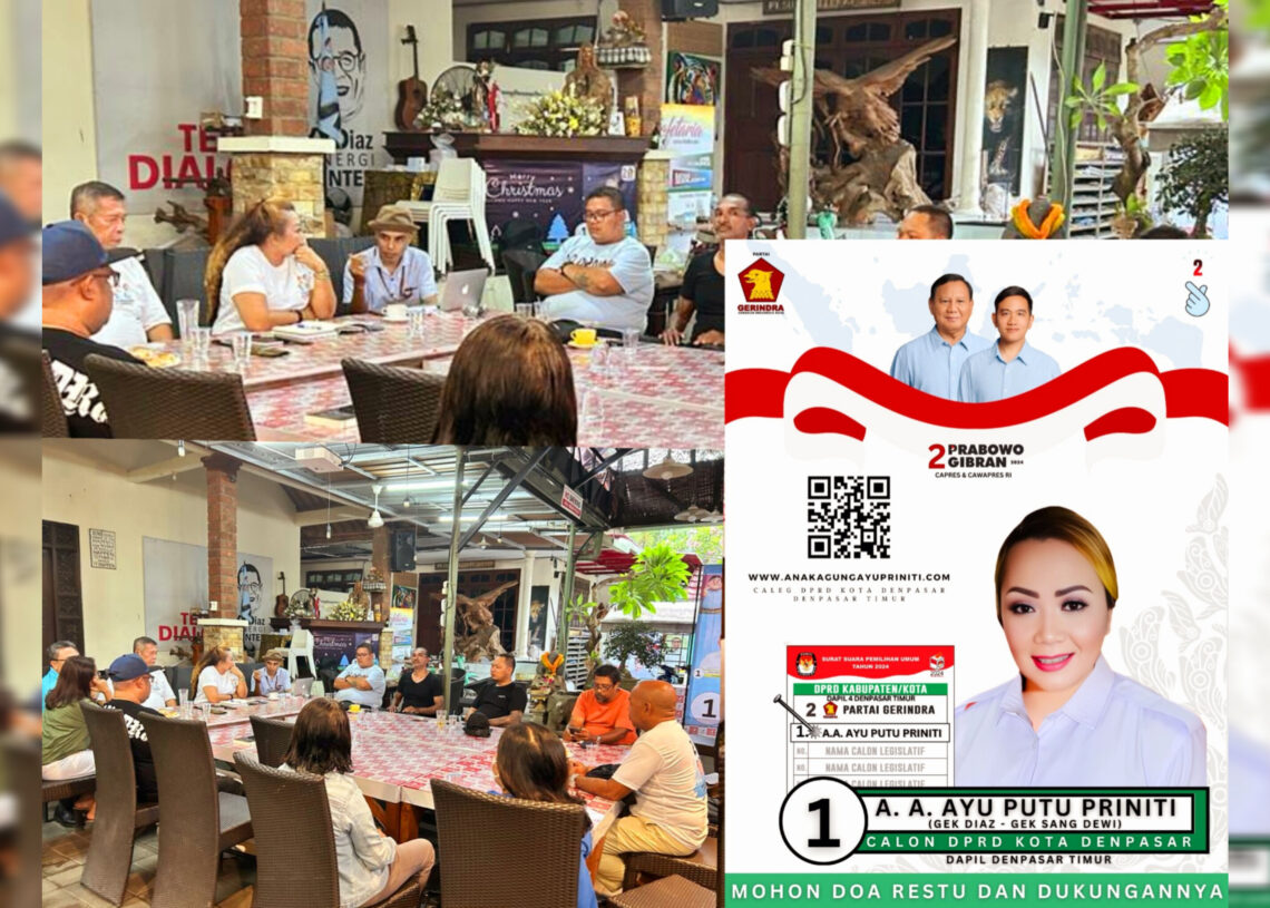 Rapat konsolidasi warga diaspora lintas agama dan etnis di Sekretariat Sang Dewi.