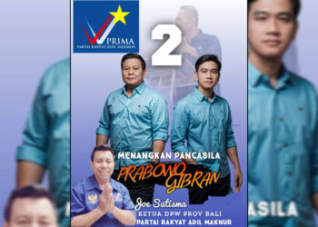 DPW PRIMA Bali ucapkan terima kasih atas kemenangan Prabowo-Gibran di Bali