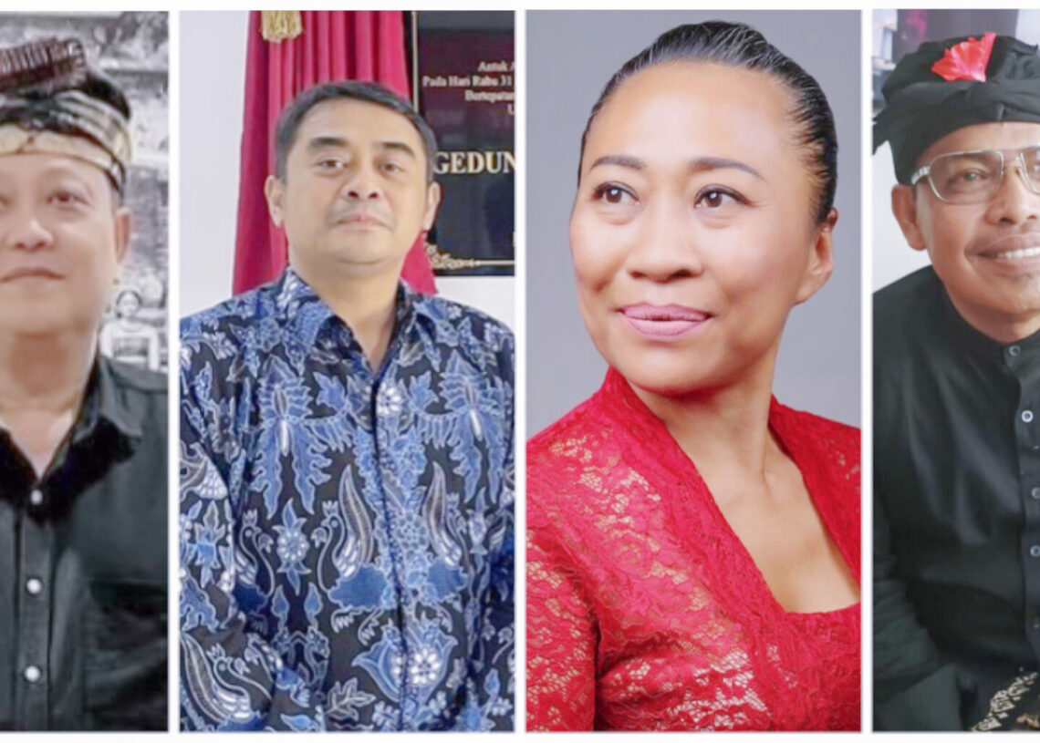 Empat Putra-putri Bali DPD RI Periode 2024-2029. -IST