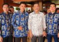 Tim Falken UPVC saat foto bersama Menko Marves Luhut Binsar Pandjaitan. -IST
