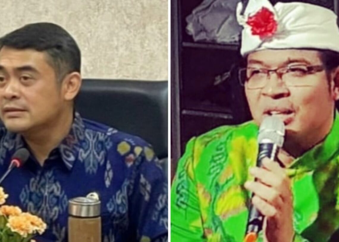 Kolase foto Arya Wedakarna (AWK) dan Ambara Putra. -IST