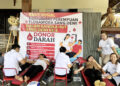 Komunitas Perempuan Flobamora Sang Dewi Gelar Donor Darah, Sumbangkan 32 Kantong Darah ke PMI Kota Denpasar. -Balitopik.com