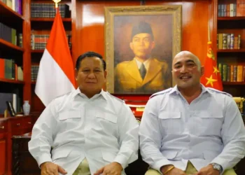Prabowo Subianto dan De Gadjah. -IST