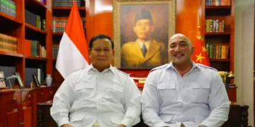Prabowo Subianto dan De Gadjah. -IST
