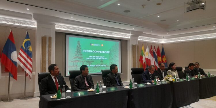 Jadi Tuan Rumah, Indonesia Pimpin Perundingan The 3rd ASEAN SOM-MLAT di Bali.