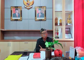 Kepala Desa Batuan Kaler, I Wayan Suarma. -Balitopik com