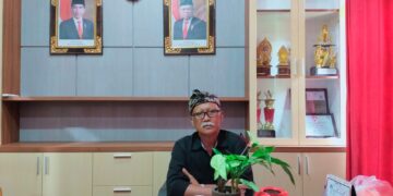 Kepala Desa Batuan Kaler, I Wayan Suarma. -Balitopik com