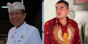 Kolase: Mangku Pastika dan Arya Wedakarna. -IST