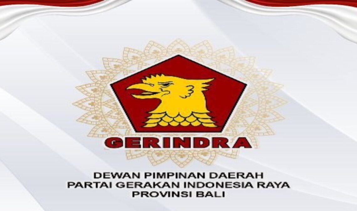 Logo DPD Partai Gerindra Provinsi Bali. -IST