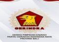 Logo DPD Partai Gerindra Provinsi Bali. -IST