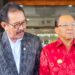 Wayan Koster (kanan) dan Cok Ace.