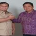 Prabowo Subianto (kiri) dan Rai Mantra. Foto: Instagram I Ketut Juliarta.
