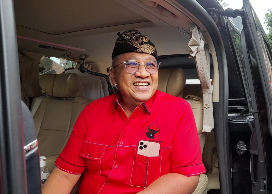 Sekretaris DPC PDI Perjuangan Kabupaten Badung, Putu Parwata. -Balitopik.com