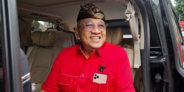 Sekretaris DPC PDI Perjuangan Kabupaten Badung, Putu Parwata. -Balitopik.com