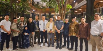 Foto bersama DPP PPB, DPW PBB Bali dan Pengurus MUI Bali. -Balitopik.com