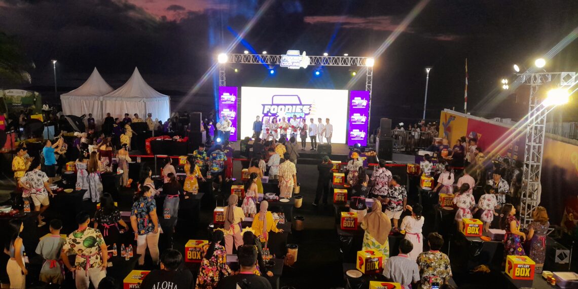 Suasana Finna Foodies Cooking Competition (FFCC) 2024 di Discovery Mall, Bali. -Balitopik.com