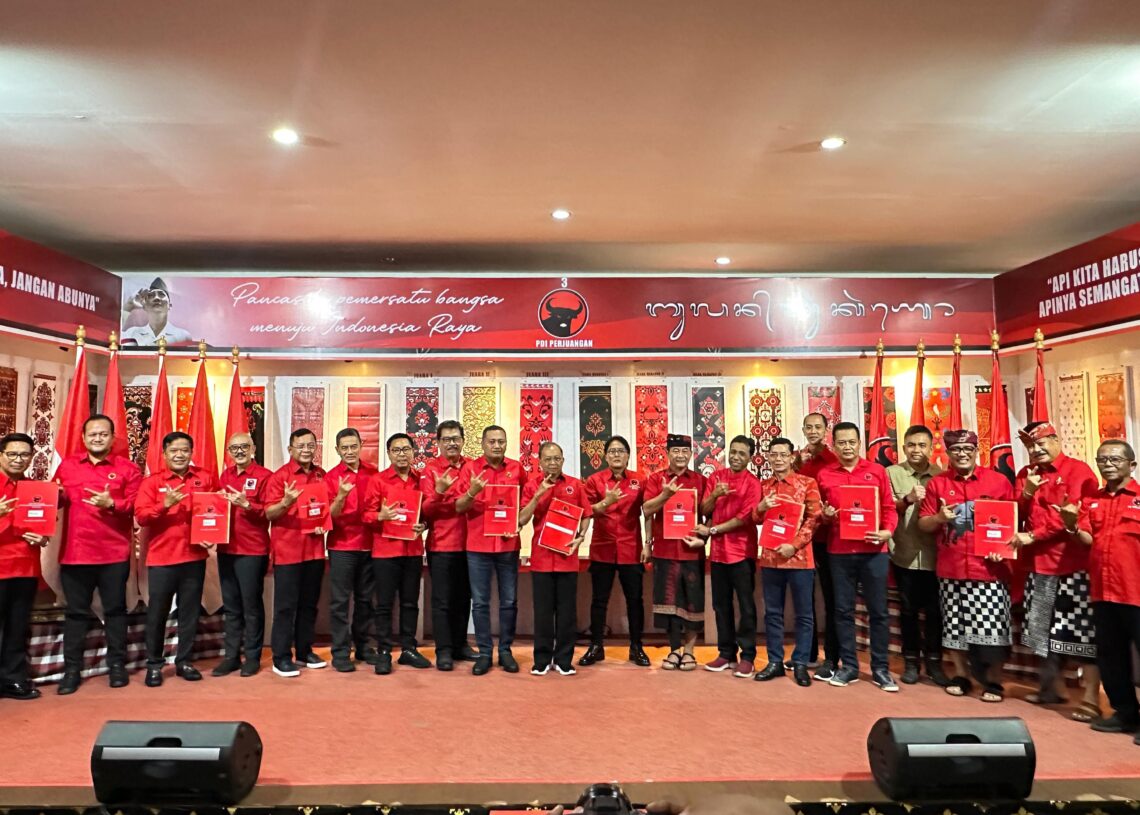 Bakal Calon Kepala Daerah dan Wakil Kepala daerah seluruh Bali. -IST