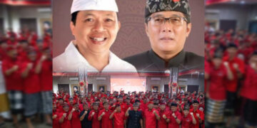 Target Sapu Bersih, PDIP Aktif di Darat dan Udara. -Kolase Balitopik.com