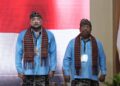 Pasangan Mulia-PAS saat mendaftar ke KPU Bali pada 29 Agustus 2024.