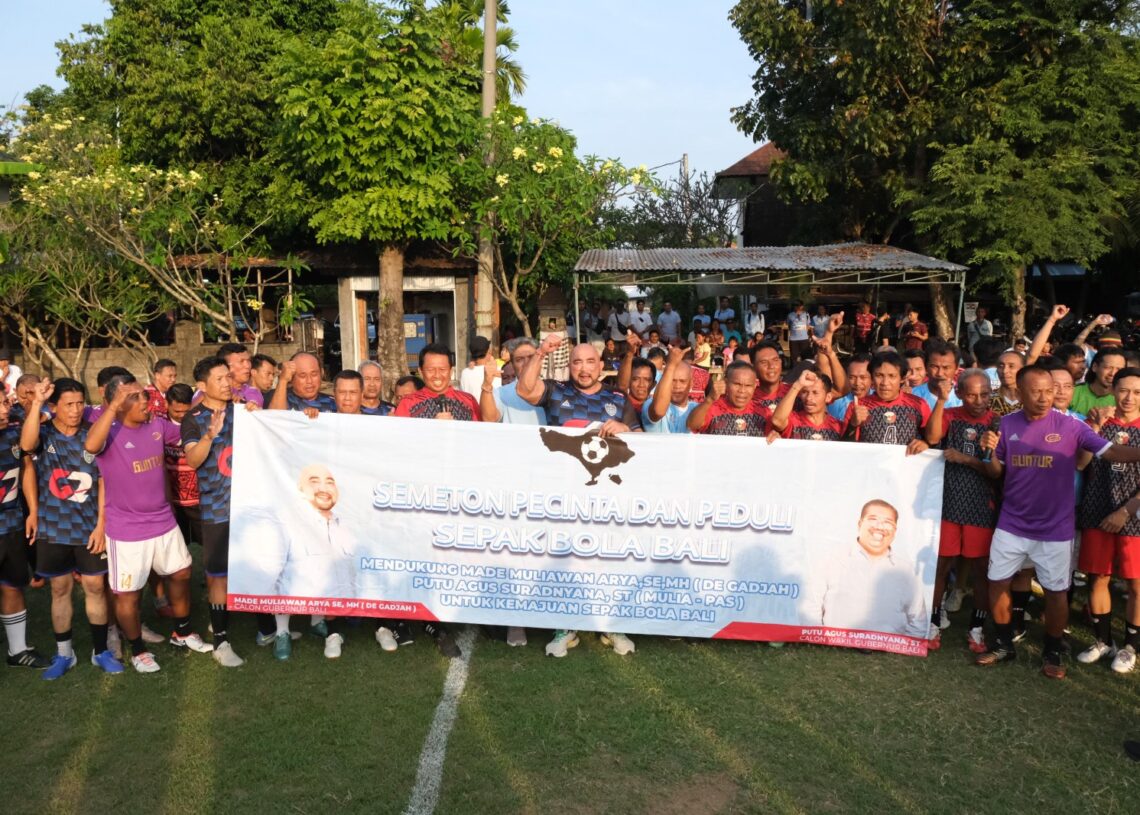 Semeton Peduli Sepak Bola Bali Dukung Mulia-PAS. -IST