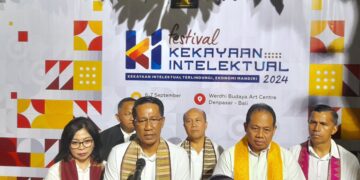 Menkumham Supratman: Festival Kl 2024 untuk Kolaborasi dan Sinergitas Program KI Nasional. -Balitopik.com