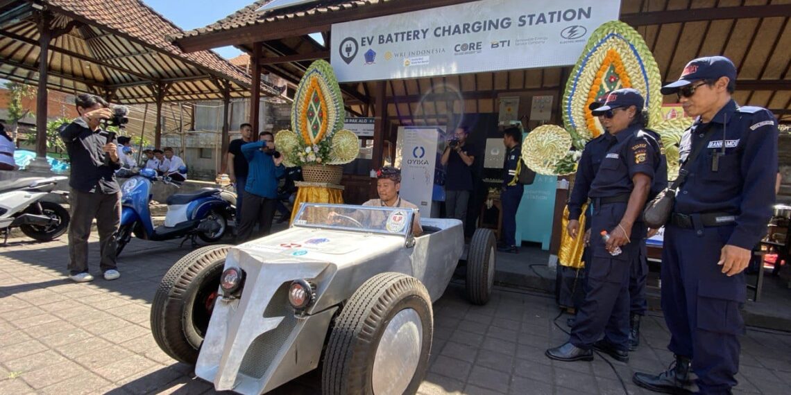 Desa Peliatan Ubud Diumumkan Jadi Kawasan Rendah Emisi. -IST