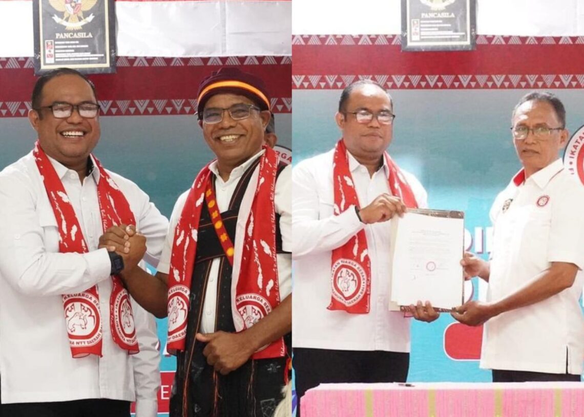 Kolase: Herman Umbu Billy, Ketua Umum Flobamora Bali Melantik Korwil IKF Bali dan TIM PH. -Balitopik.com