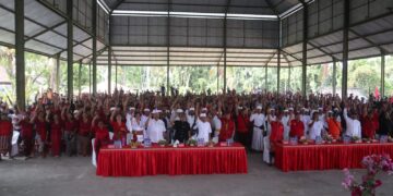 Koster-Giri saat kampanye di GOR Basimejajar, Buleleng. -IST