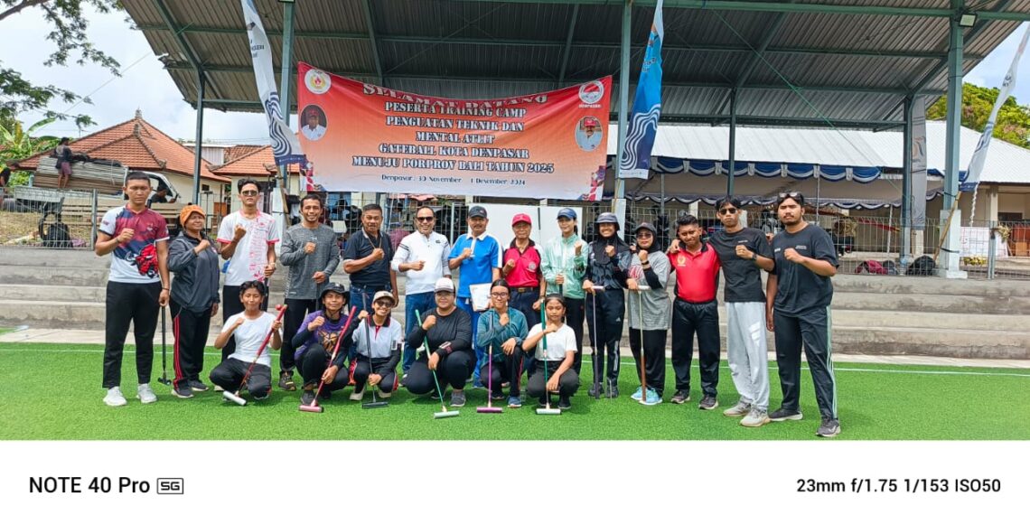 27 Atlet Berprestasi Gateball Denpasar Jalani Training Camp. -IST