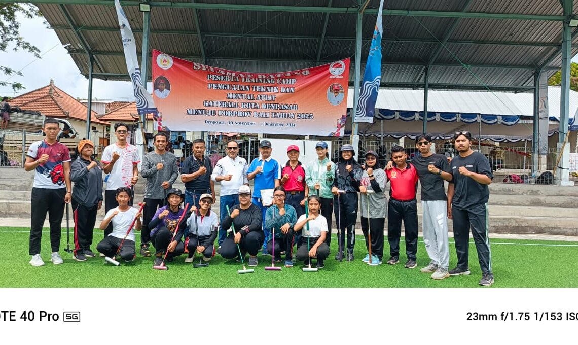 27 Atlet Berprestasi Gateball Denpasar Jalani Training Camp. -IST