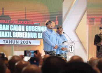 Pasangan Mulia-PAS saat debat.