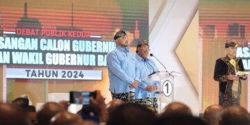 Pasangan Mulia-PAS saat debat.