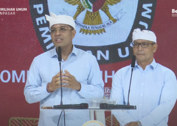 Paket ABDI Denpasar. -Tangkap layar youtube KPU Denpasar