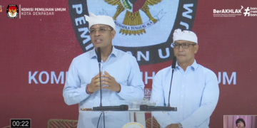 Paket ABDI Denpasar. -Tangkap layar youtube KPU Denpasar