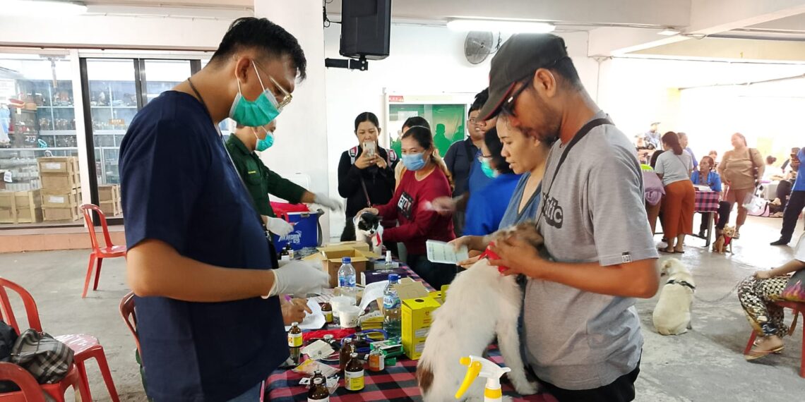 Dukung Program Bali Zero Rabies, WKRI Vaksin Ratusan Anjing dan Kucing. -Balitopik.com