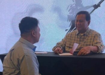 Bro shalah saat menghadiri undangan perayaan Hari Pahlawan 10 November di Dharmawangsa Hotel -Dok/Balitopik.com