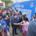 Erick Thohir saat mengahdiri Sepak Bola Pantai di Kuta. -Balitopik.com