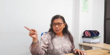 Pengacara sekaligus aktivis perempuan dan anak, Siti Sapurah, SH atau yang akrab disapa Ipung. -Balitopik.com