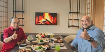 Pertemuan Wayan Koster dan De Gadjah sebelum Pilkada Bali. -IST