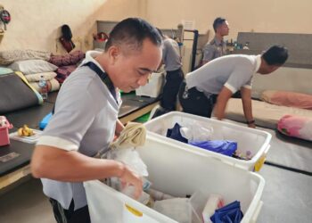 Lapas Kerobokan Razia Narkoba di Kamar Narapidana. -IST