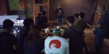 Mimbar Bebas Mahasiswa Sastra Unud & Eksponen Aktivis 98. -Balitopik.com