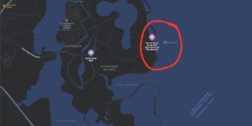 Foto: Tangkap layar google maps lokasi Pantai Kura Kura Bali (Surf Surf by The Waves). -Balitopik.com